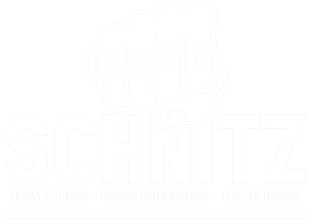 Holy Schnitz - German Dogs, Bavarian Burgers, and Topped Fries Logo
