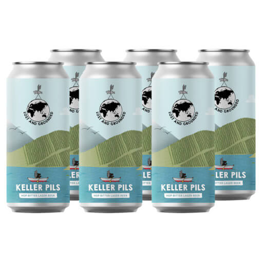 Lost & Grounded - Keller Pils (4.8%) - 6x 440ml Cans