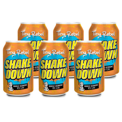 Tiny Rebel - Shake Down (4.5%) - 6x 330ml Cans